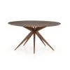 Four Hands Hewitt 59" Round Dining Table-Acorn