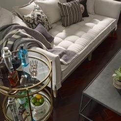 Four Hands Living Room Day Bed Sofa-Light Sand