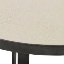 Four Hands Shagreen Round Coffee Table