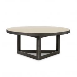 Four Hands Shagreen Round Coffee Table