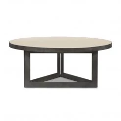Four Hands Shagreen Round Coffee Table