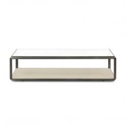 Four Hands Shagreen Shadow Box Coffee Table