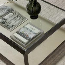 Four Hands Shagreen Shadow Box Coffee Table