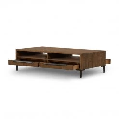 Four Hands Wyeth Coffee Table-Rustic Sandalwood