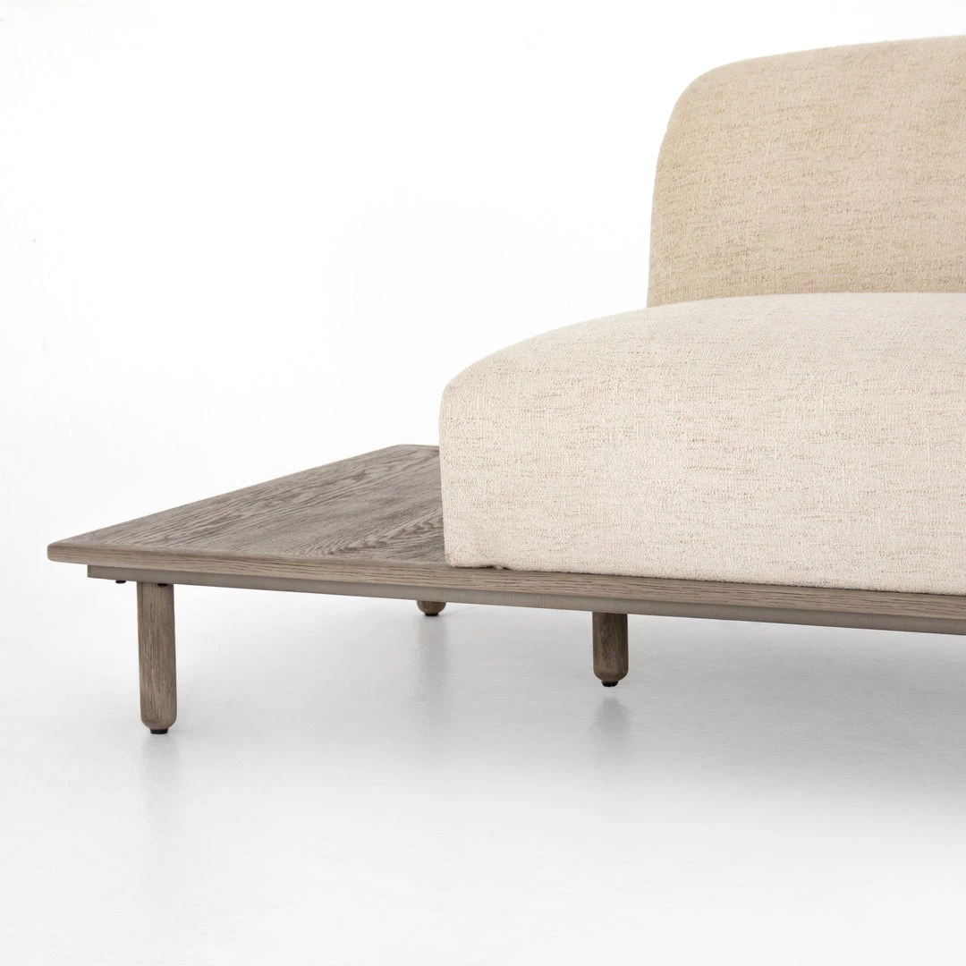 Four Hands Clark Sofa W/ Table