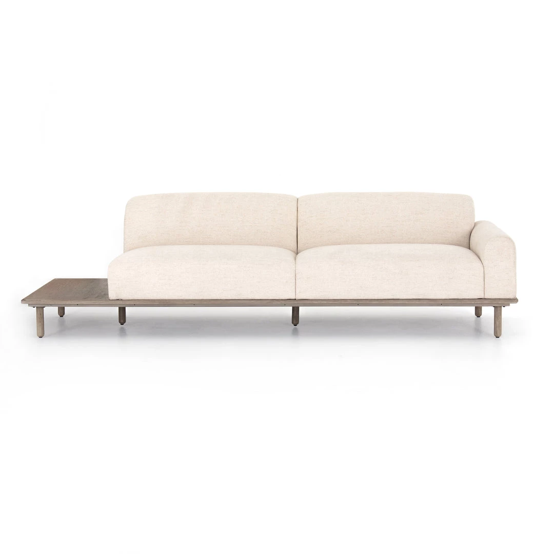 Four Hands Clark Sofa W/ Table