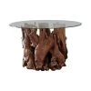 Coaster Asbury Dining Table Base Natural Teak