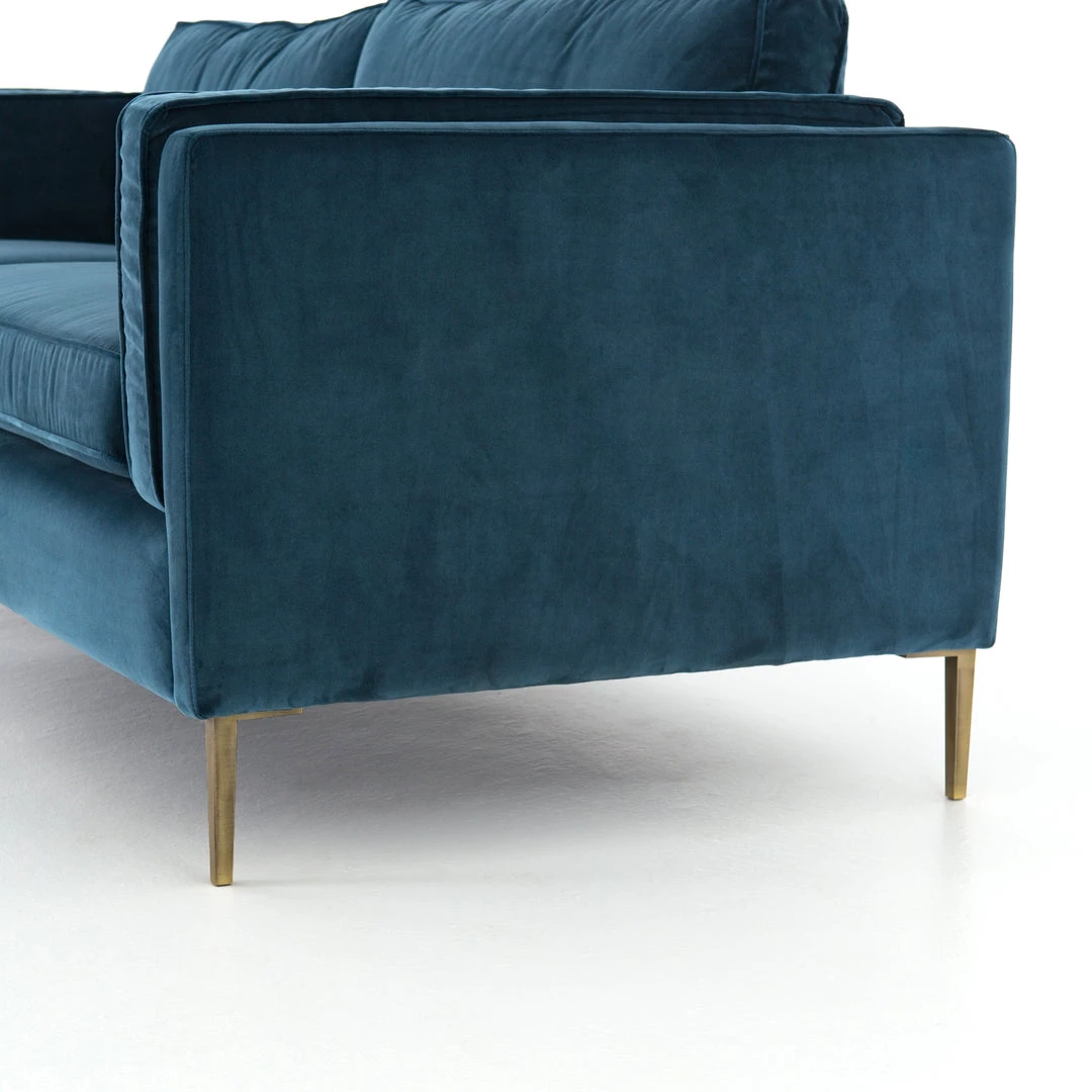 Four Hands Emery Sofa-84"-Sapphire Bay