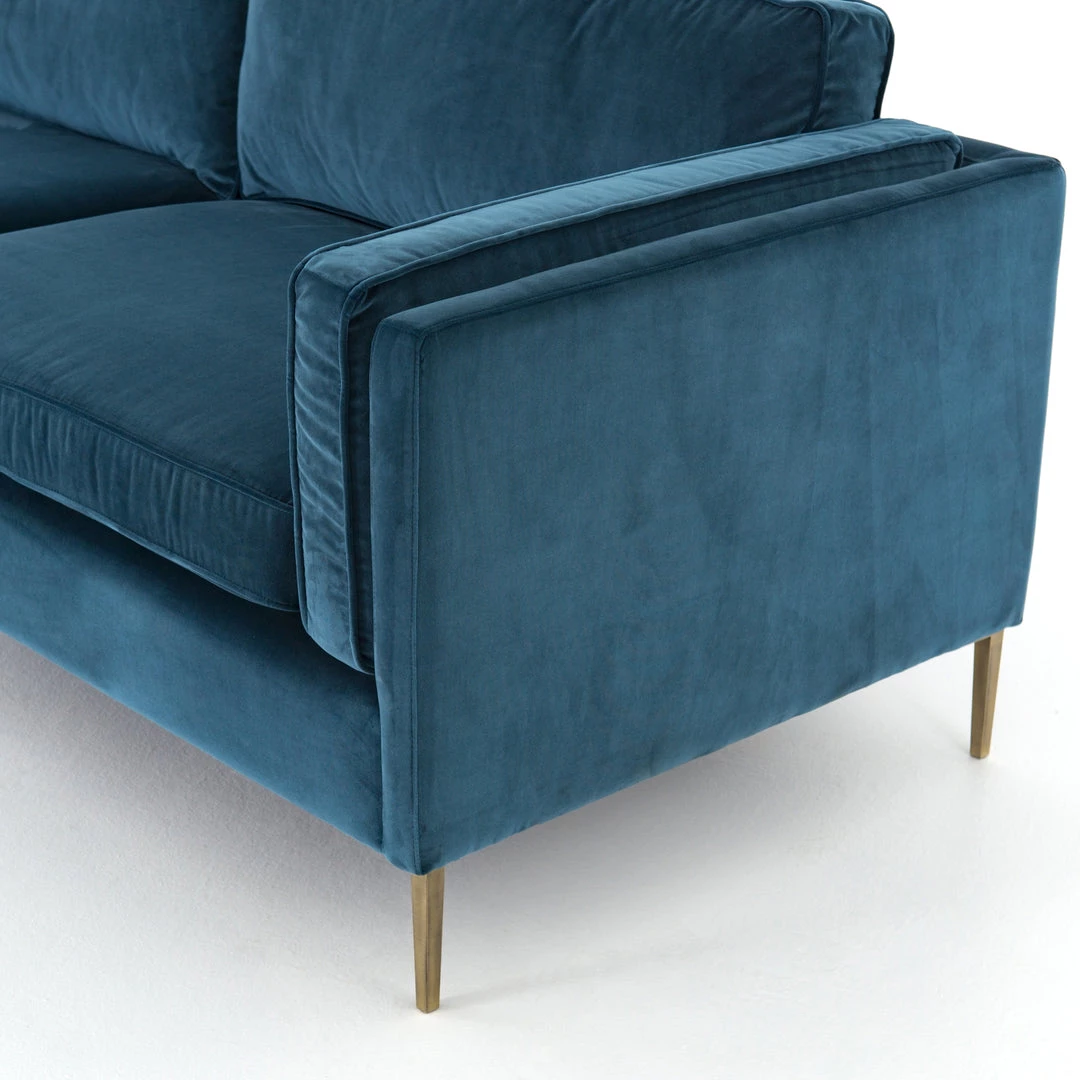 Four Hands Emery Sofa-84"-Sapphire Bay