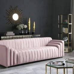 Meridian Furniture Cannes Velvet Sofa