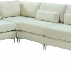 Meridian Furniture Julia 6 Piece Velvet Modular Sectional