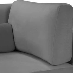 Meridian Furniture Julia 6 Piece Velvet Modular Sectional