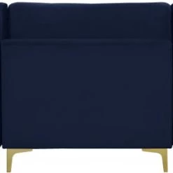 Meridian Furniture Julia 7 Piece Velvet Modular Reversible Sectional