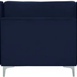 Meridian Furniture Julia 7 Piece Velvet Modular Reversible Sectional