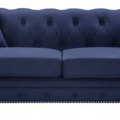 Meridian Furniture Chesterfield Linen Sofa