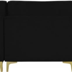 Meridian Furniture Julia 5 Piece Velvet Modular Sectional Living Room