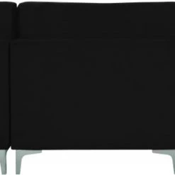 Meridian Furniture Julia 5 Piece Velvet Modular Sectional Living Room