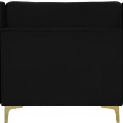 Meridian Furniture Julia 7 Piece Velvet Modular Reversible Sectional