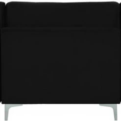 Meridian Furniture Julia 7 Piece Velvet Modular Reversible Sectional