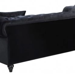 Meridian Furniture Chesterfield Velvet Sofa Living Room