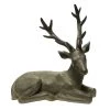 Sagebrook Brown Resin Deer, Sitting
