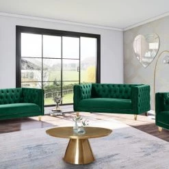 Meridian Furniture Michelle Velvet Sofa