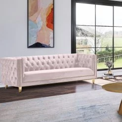 Meridian Furniture Michelle Velvet Sofa