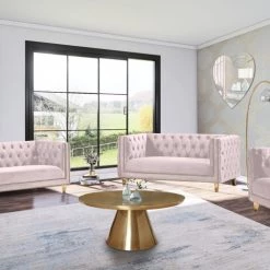 Meridian Furniture Michelle Velvet Sofa