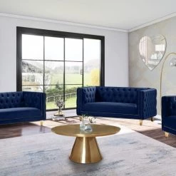 Meridian Furniture Michelle Velvet Sofa