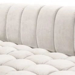 Meridian Furniture Gwen Velvet 3 Piece Sectional Living Room