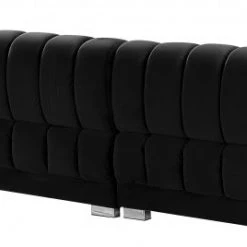 Meridian Furniture Gwen Velvet 3 Piece Sectional Living Room