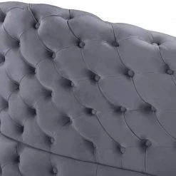 Meridian Furniture Living Room Royal Velvet 2 Piece Sectional