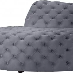 Meridian Furniture Living Room Royal Velvet 2 Piece Sectional