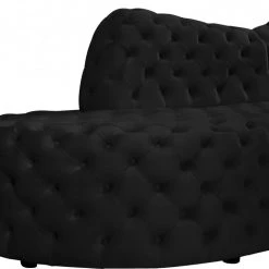 Meridian Furniture Living Room Royal Velvet 2 Piece Sectional