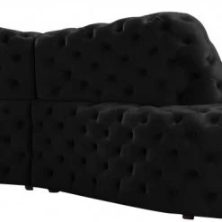 Meridian Furniture Living Room Royal Velvet 2 Piece Sectional