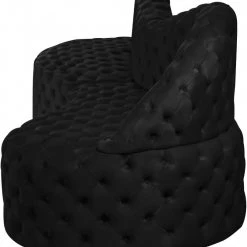 Meridian Furniture Living Room Royal Velvet 2 Piece Sectional