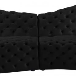 Meridian Furniture Living Room Royal Velvet 2 Piece Sectional