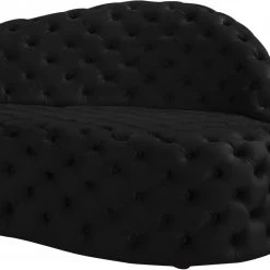 Meridian Furniture Living Room Royal Velvet 2 Piece Sectional