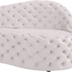 Meridian Furniture Living Room Royal Velvet 2 Piece Sectional