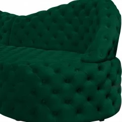 Meridian Furniture Living Room Royal Velvet 2 Piece Sectional