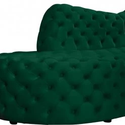 Meridian Furniture Living Room Royal Velvet 2 Piece Sectional