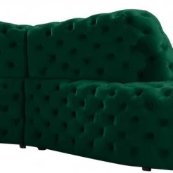 Meridian Furniture Living Room Royal Velvet 2 Piece Sectional