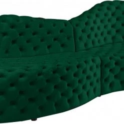 Meridian Furniture Living Room Royal Velvet 2 Piece Sectional