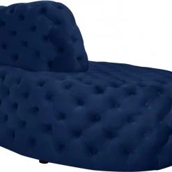 Meridian Furniture Living Room Royal Velvet 2 Piece Sectional