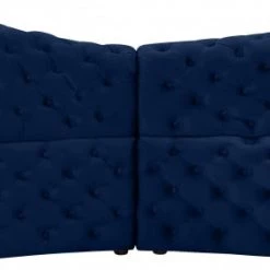 Meridian Furniture Living Room Royal Velvet 2 Piece Sectional