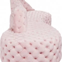 Meridian Furniture Living Room Royal Velvet 2 Piece Sectional