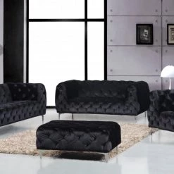 Meridian Furniture Mercer Velvet Sofa