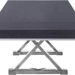 Meridian Furniture Excel Extendable 2 Leaf Dining Table Dining Room