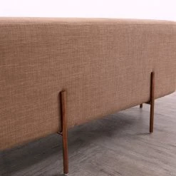 VIG Divani Casa Adler Modern Brown Fabric Ottoman