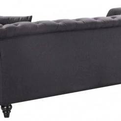 Meridian Furniture Chesterfield Linen Sofa